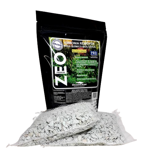 OC AMMONIA REMOVER ZEO PREMIUM, produto Ocean Clean