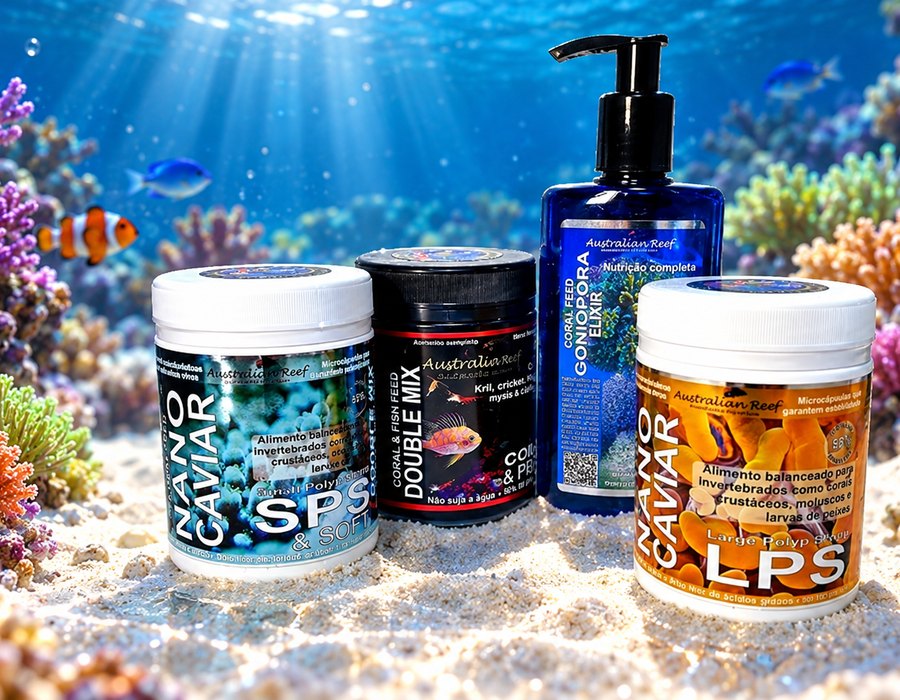 Linha de produtos Australian Reef